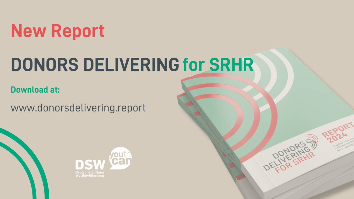 Are #DonorsDelivering on global #SRHR commitments? Today we publish our 2024 accountability report on countries’ expenditures on #SRHR as part of their Official Development Assistance (#ODA). More ➡️ donorsdelivering.report Some of its highlights ⬇️