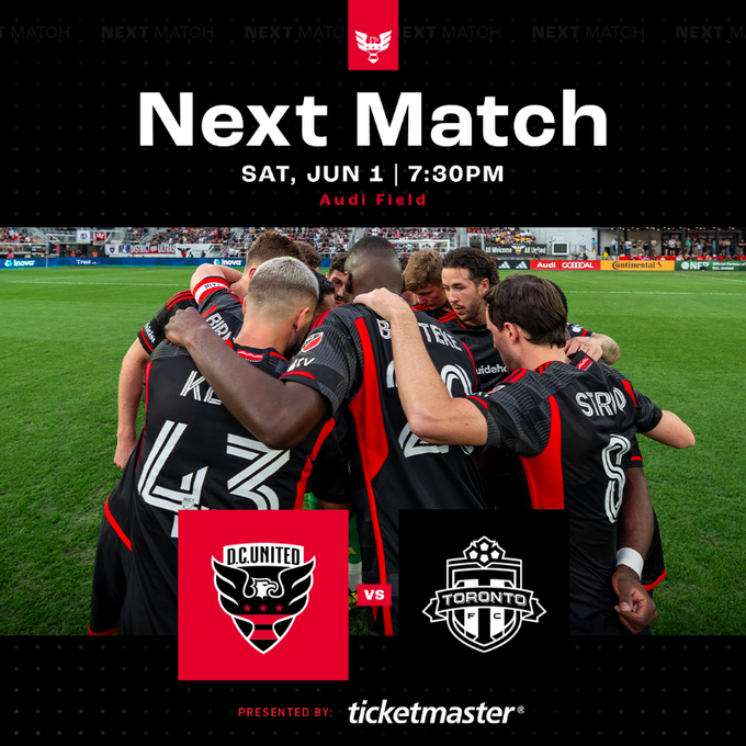 Have plans Saturday evening? We have a couple of free tickets for #Ward6 residents to go to the D.C. United game at 7:30 p.m. June 1. 

Email your name and proof of residency to tcogan@dccouncil.gov for a chance to get a ticket.