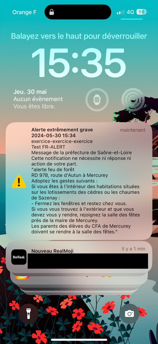 Ça surprend quand ça se déclenche 😂