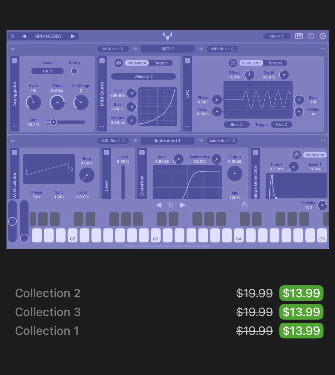 🚨IAP Alert🚨 To celebrate the update to v5.4, @Nikolozi has placed ‘Collections 1-3’ for ‘Mela 5’ on discount ($13.99 each) for a limited time! Expand yours now in the App Store!

apps.apple.com/us/app/mela-5-…