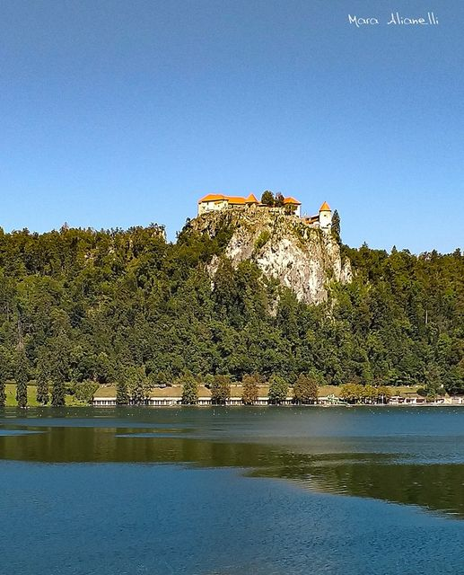 Lago di Bled e il suo castello.