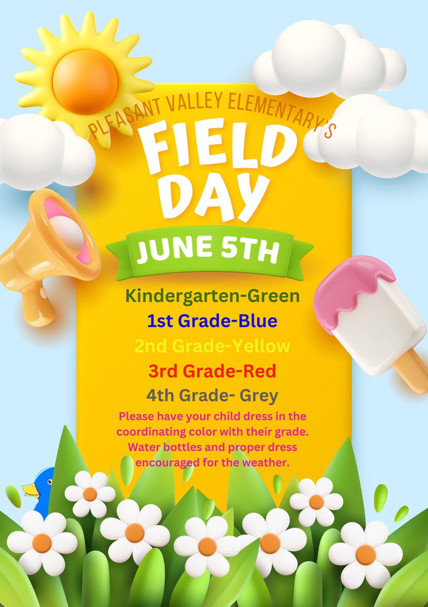 Field Day is coming up!!
