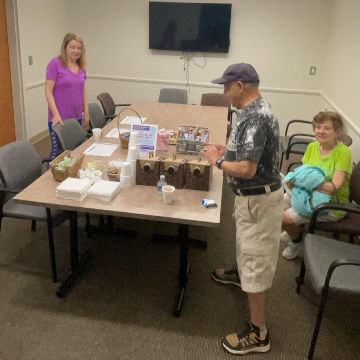 Thank you to everyone who stopped by for our member appreciation event in honor of National Senior Health and Fitness Day.