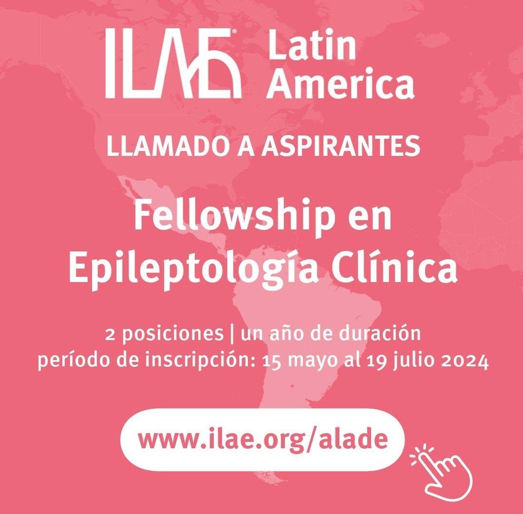 LBEpilepsia's tweet photo. O Fellowship em Epileptologia Clínica na América Latina da ILAE está recebendo aplicações de 15 de Maio a 19 de Júlio de 2024 para uma das duas vagas para o ano de 2025. Não perca esta oportunidade e se aplique em  https://t.co/pO4uw2h9hJ. 
@IlaeWeb 
@ilae_pt 
@IlaeEs 
@yesILAE https://t.co/7s1sCut9uh