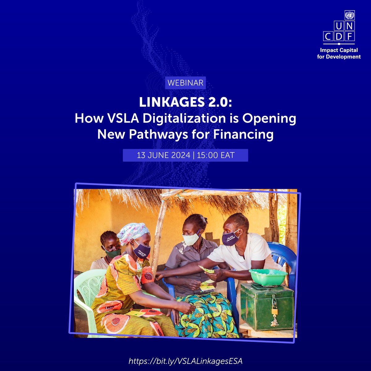 🟦 Join us for a webinar on "Linkages 2.0: How VSLA Digitalization is Opening New Pathways for Financing" on 13 June 2024, 15:00 EAT.

➡️ Learn how digitization changes informal savings &amp; loan groups &amp; creates new financial opportunities.

🔗 Register: bit.ly/VSLALinkagesESA