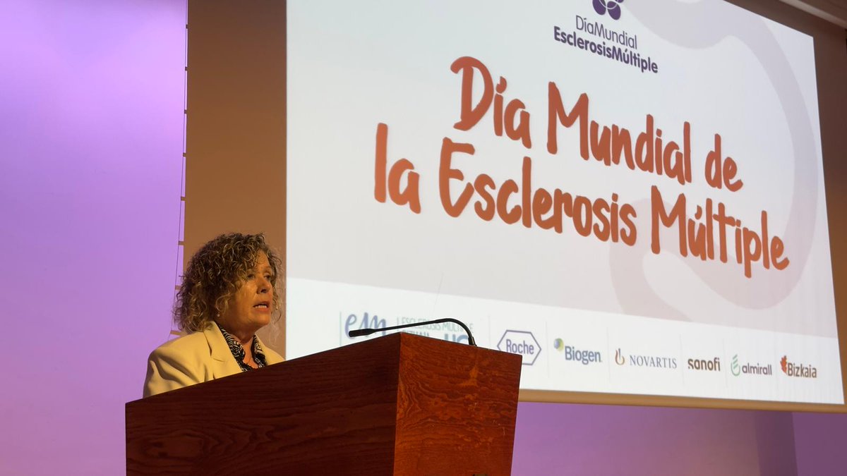 EM Euskadi (@emeuskadi) on Twitter photo "La investigacion es fundamental en enfermedades Cronicas como la EsclerosisMultiple" <a href="/Maibuna/">Marian Ibarrondo</a> , Directora de Investigación e Innovación Sanitarias <a href="/Gob_eus/">Eusko Jaurlaritza - Gobierno Vasco</a> "La investigacion es fundamental en enfermedades Cronicas como la EsclerosisMultiple" <a href="/Maibuna/">Marian Ibarrondo</a> , Directora de Investigación e Innovación Sanitarias <a href="/Gob_eus/">Eusko Jaurlaritza - Gobierno Vasco</a>