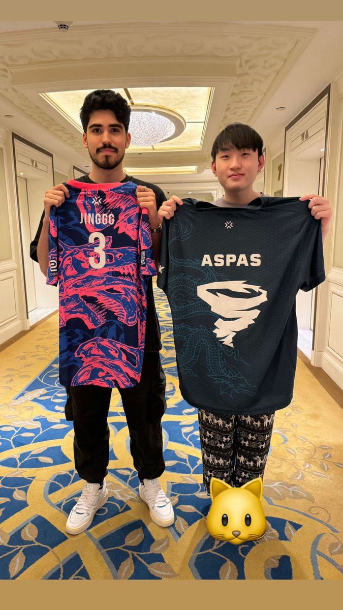 Jingggxd's tweet photo. New event new aspas jersey 😼👍🏻 https://t.co/8CnCk4pRsT