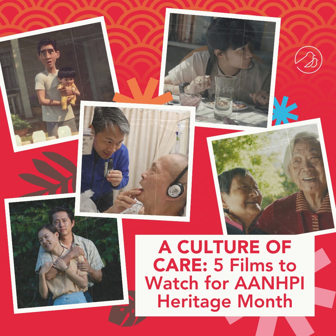 CaringAcrossGen's tweet photo. Care is universal, but each experience is unique. 

As we wrap #AsianAmericanPacificIslanderMonth, we’re sharing some of our favorite AANHPI stories that have included care. 

Have you seen any of these films? Leave a comment about how they made you feel 👇 https://t.co/6w06vlroz5