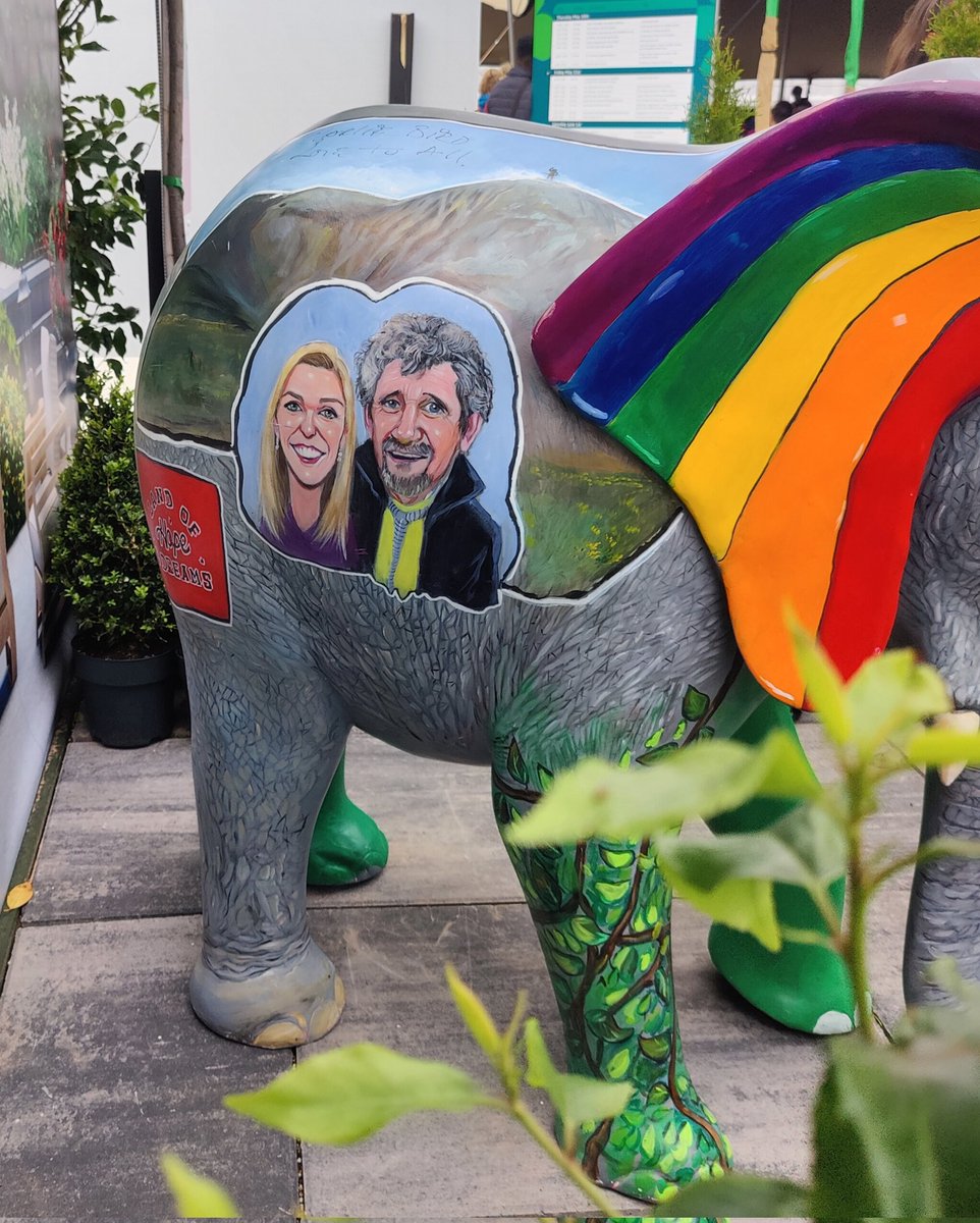 A great and lovely surprise to see Charlie's and Vicki's legacy at @BordBiaBloom at the @SamaritansIRL stand. Two amazing people to which we owe great thanks and they shall never be forgotten.