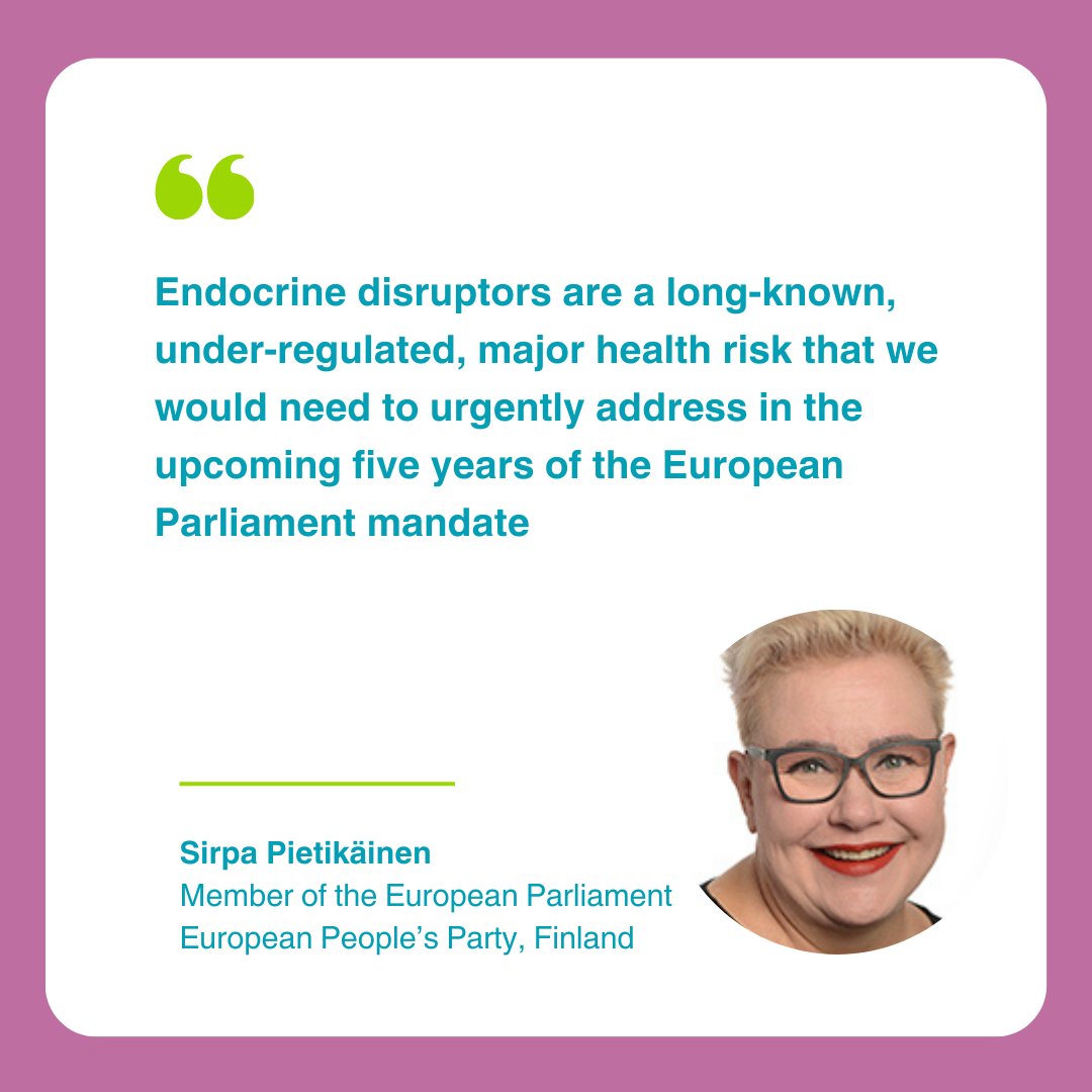 We are pleased to announce that Member of the European Parliament @SirpaPietikäinen has agreed to become a political advocate for the #BecauseHormonesMatter campaign.
