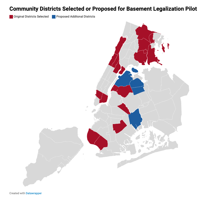 Emma Whitford (@emma_a_whitford) on Twitter photo "Besides the addition of the four community districts, Salazarâs bill seeks no further changes to the state pilot, which she hopes will allow it to pass more quickly."
from <a href="/CPjanaro/">Chris Janaro</a>, with a map of the CDs this basement pilot expansion bill would cover: citylimits.org/2024/05/30/lat⊠"Besides the addition of the four community districts, Salazarâs bill seeks no further changes to the state pilot, which she hopes will allow it to pass more quickly."
from <a href="/CPjanaro/">Chris Janaro</a>, with a map of the CDs this basement pilot expansion bill would cover: citylimits.org/2024/05/30/latâŠ