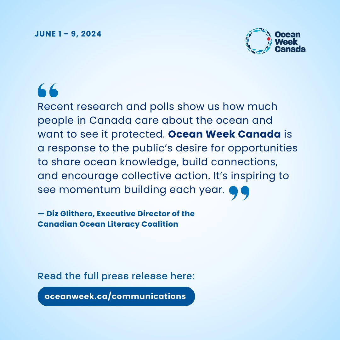 Ocean Week Canada - Semaine de l'océan Canada tweet media