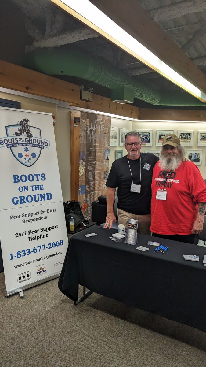 BootsOTGround's tweet photo. Great to be at the Corrections Wellness Symposium this week!
Thanks for including us! https://t.co/KCU0YGJgAs