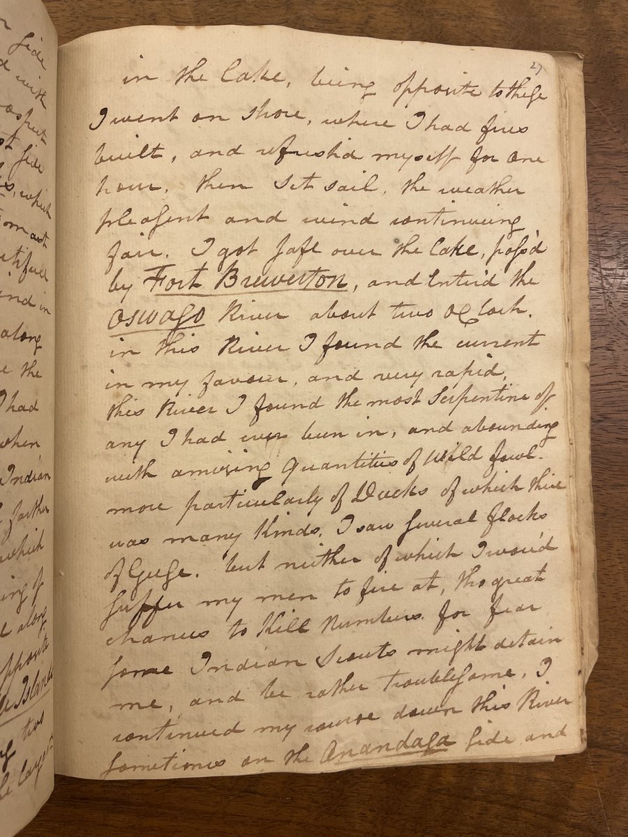 Blake McGready, a Ph.D. candidate at @GC_CUNY, completed his week in our library as the New York State Society of the Cincinnati Fellow, to research for his dissertation, “Making Nature’s Nation: The Revolutionary War and Environmental Interdependence in New York, 1775-1783.”