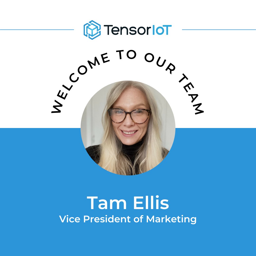We're extremely excited to announce that Tamarie "Tam" Ellis has joined the TensorIoT team as our new Vice President of Marketing! Welcome aboard, Tam! We're thrilled to have you on the team.