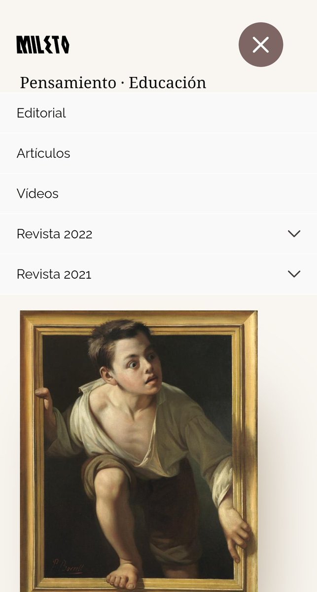 Ya está disponible el número de la Revista Mileto publicado en el IPEP, revista digital de Filosofía, Ciencia y Humanidades dirigida y editada por Antonio Ruiz, profesor de Filosofía de nuestro centro. El presente número versa sobre la educación y sus problemáticas.