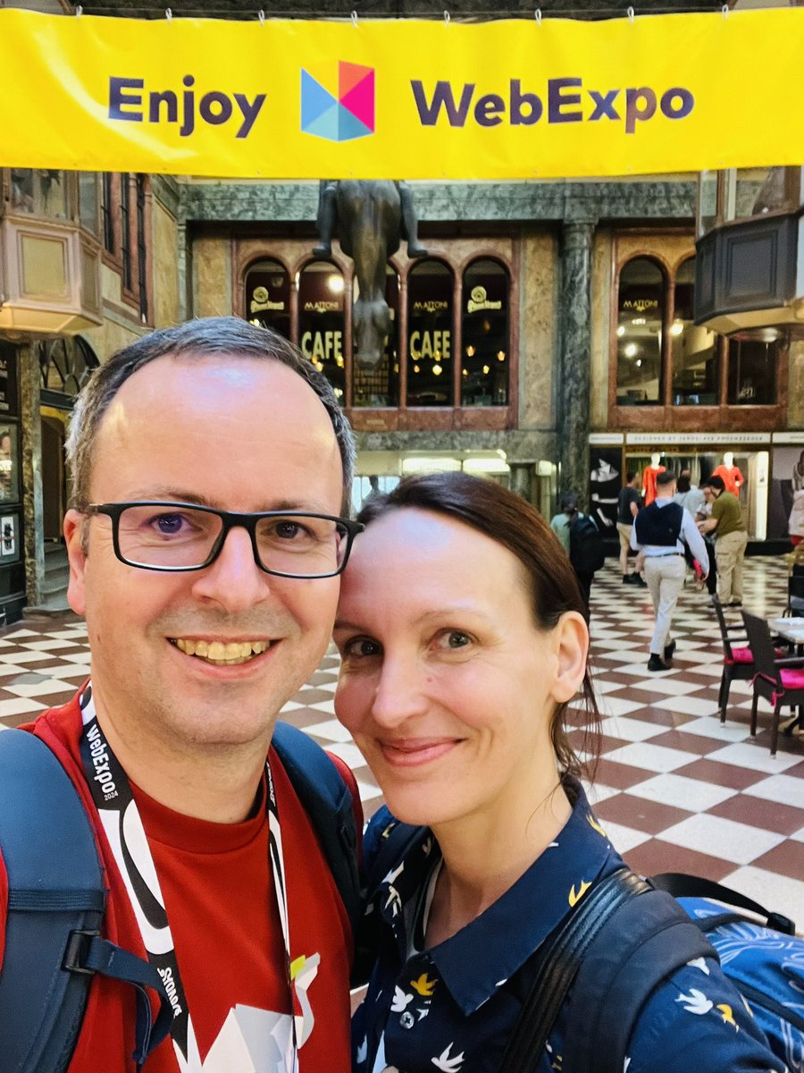 And so we’ve survived another year of the great #webexpo.
It was intense and interesting and my head is exploding 🤯 under amount of new inputs and (A)Ideas.