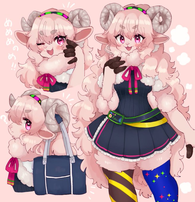 「sheep ears sheep girl」 illustration images(Latest)
