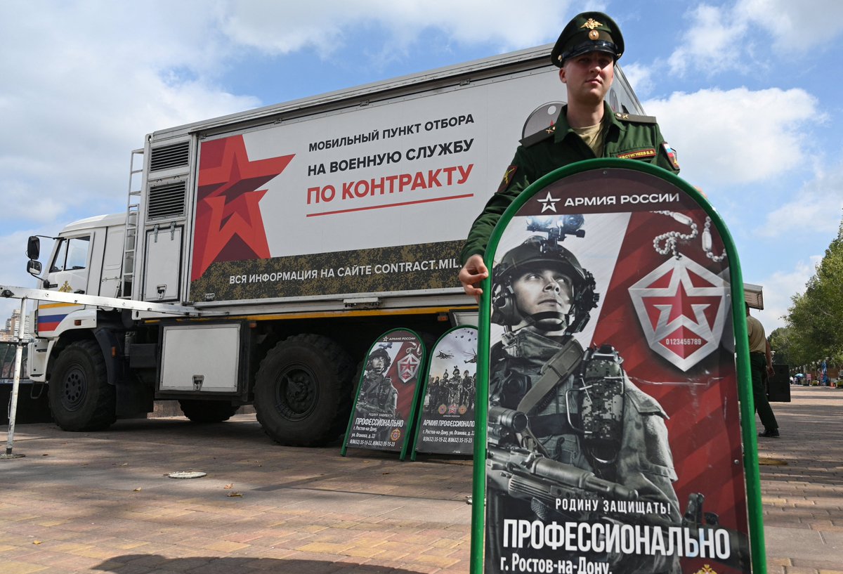4/11 At the same time, russia has had to raise soldier salaries once again in order to attract recruits, highlighting the increasing challenge of enlistment. To its credit as an imperialist aggressor, russia has thus far been quite successful in its recruitment endeavors.