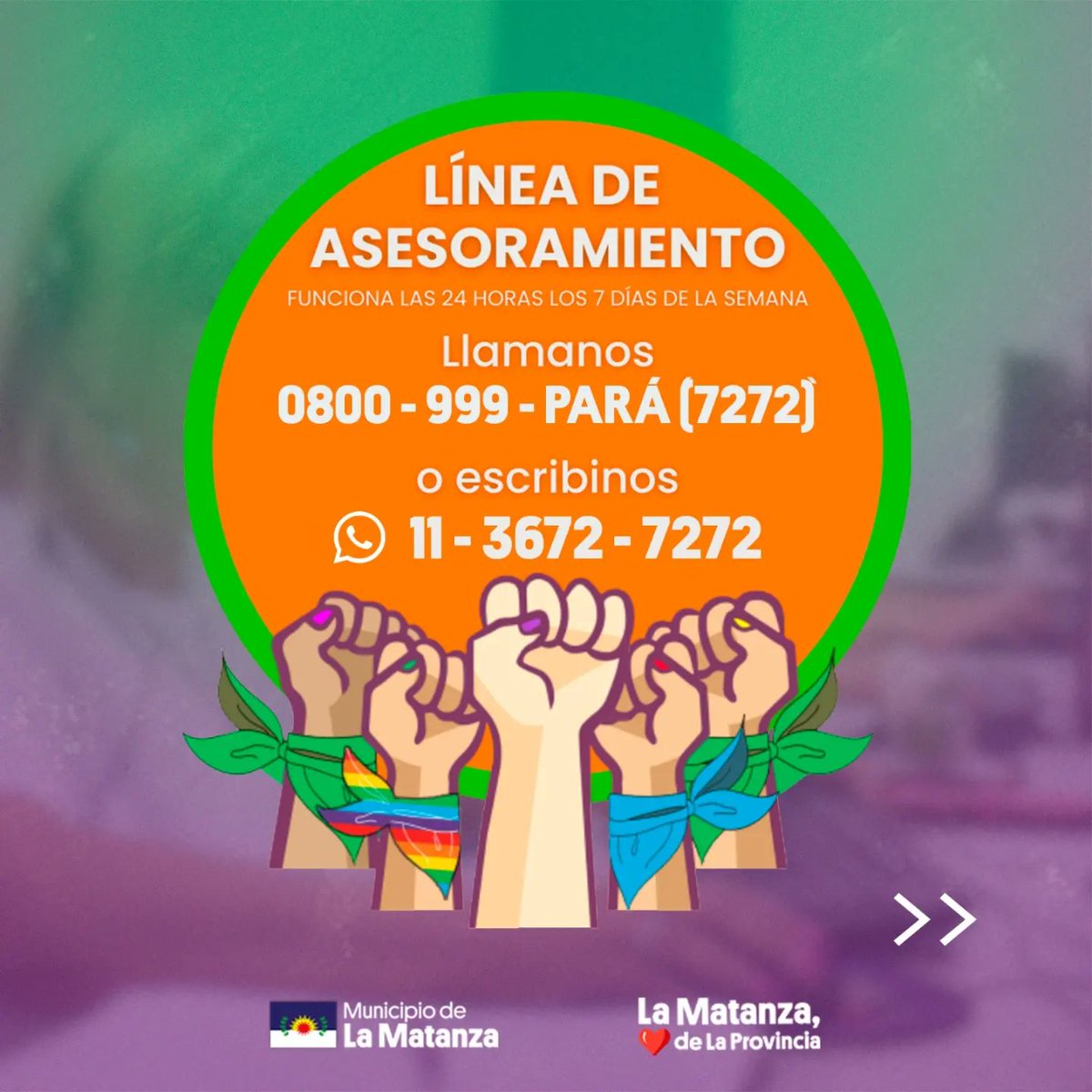 Secretaría de Mujeres, Géneros y Diversidades tweet media