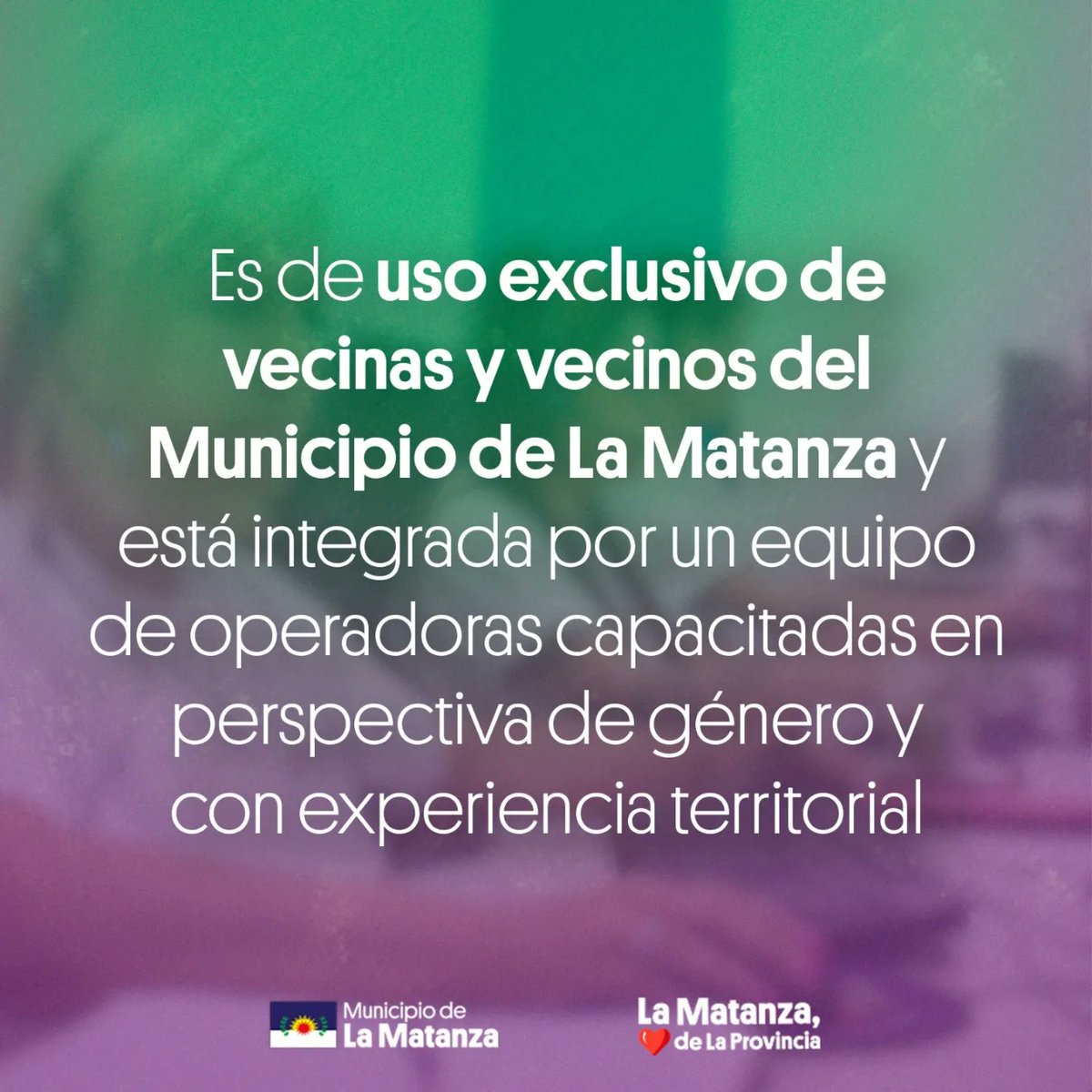 ☎️ La Línea 0800-999-7272 es una política pública que garantiza atención las 24 horas, los 365 días del año, a mujeres y disidencias sexuales que atraviesan situaciones de violencia por razones de género

📞 Si nos necesitás llamanos o escribinos por Whatsapp al 11-3672-7272