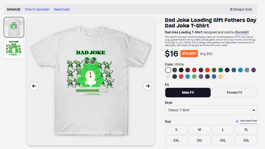 maryemforb's tweet photo. Father`s Day - Dad Joke T-Shirt The best gift for your funny dad this Father's Day. 
https://t.co/BNRuHirZhA
#FathersDayGift #fathersdaygiftideas #giftfordad  #tshirt #artistatwork #digitalselling #digitalfanart #gift #tshirts #TeePublic  #dad #father #fathersday #fathers #father https://t.co/zITNZdmL3r