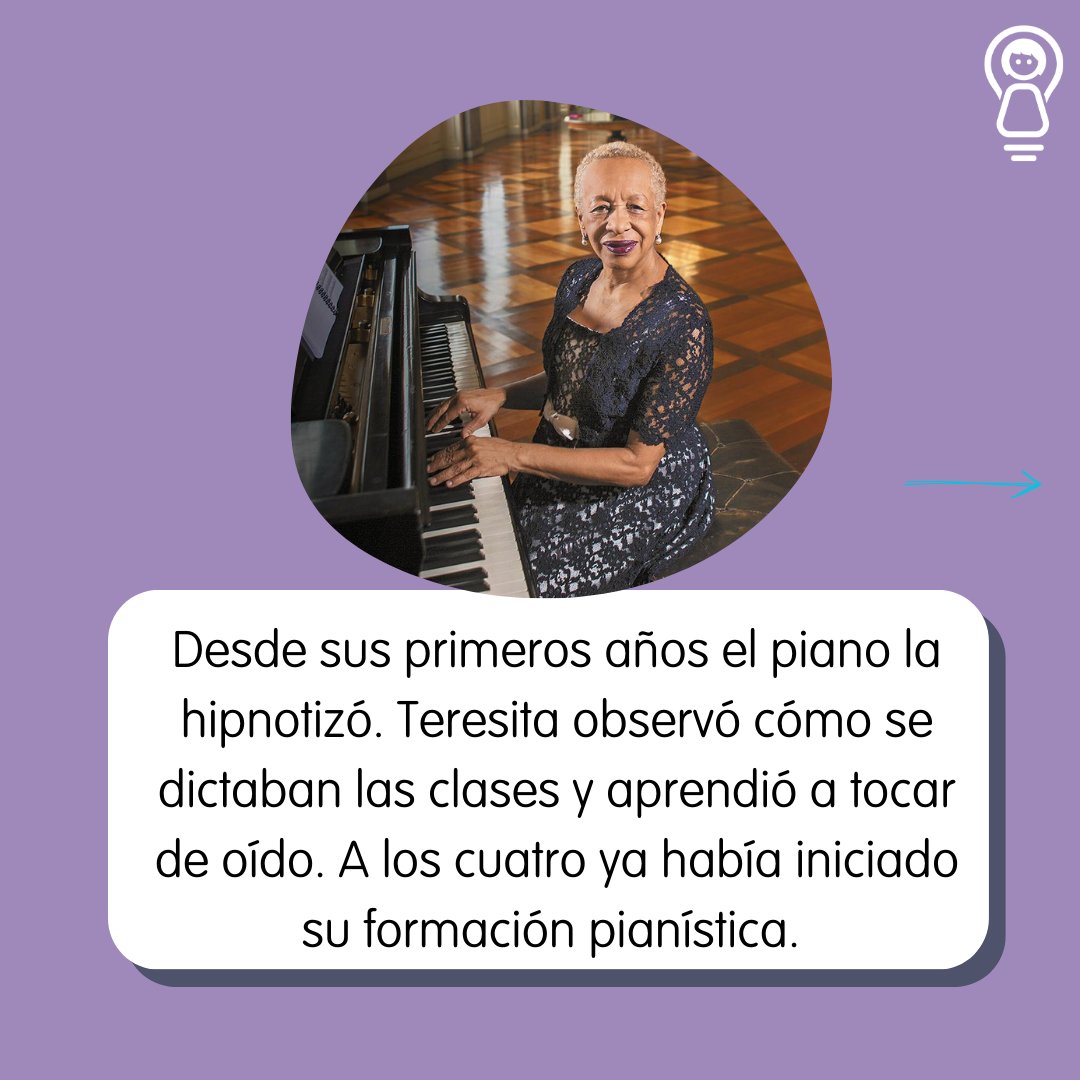 Teresita fue integrante del Conjunto Colombiano de Música Contemporánea, del Trío Frank Preuss, y del Quinteto de Bogotá; ha sido pianista de la Ópera de Medellín y de la Ópera de Colombia.
