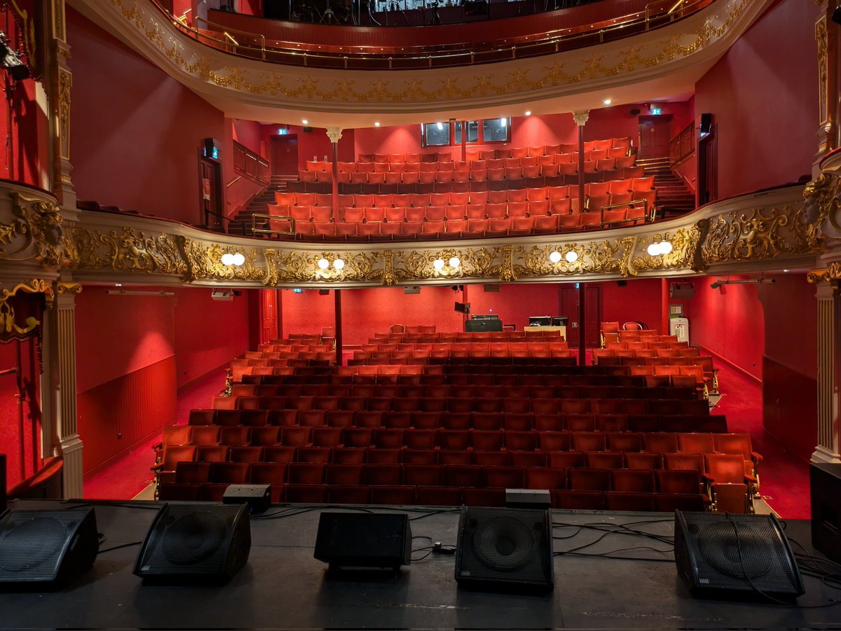 Perth Theatre, tonight's venue for <a href="/funlovinwriters/">FunLovinCrimeWriters</a> looking very lovely.