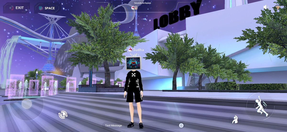 Sudhajanu7's tweet photo. “Exploring the @SecondLiveReal Metaverse with my stylish #XLayer Branded Outfit”🍕
#SecondLive #Metaverse #BitcoinPizzaDay https://t.co/P3i1KuEZNH