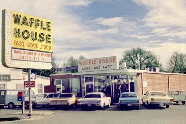 The very first @WaffleHouse was in Avondale Estates, Georgia 1955. 

Love me some #WaffleHouse