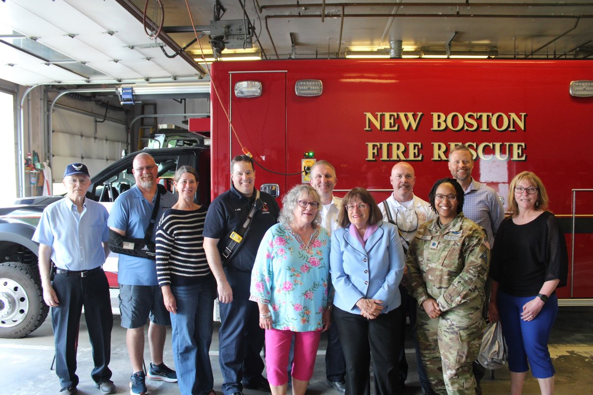 It was great visiting New Boston yesterday to see how they’re using federal funds I helped secure to modernize the town’s fire station to better serve the community and the Space Force Station! Read more about my visit here ➡️: bit.ly/4bG0ofC