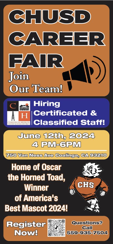 CHUSD Career Fair!  chusd.org/article/162393…