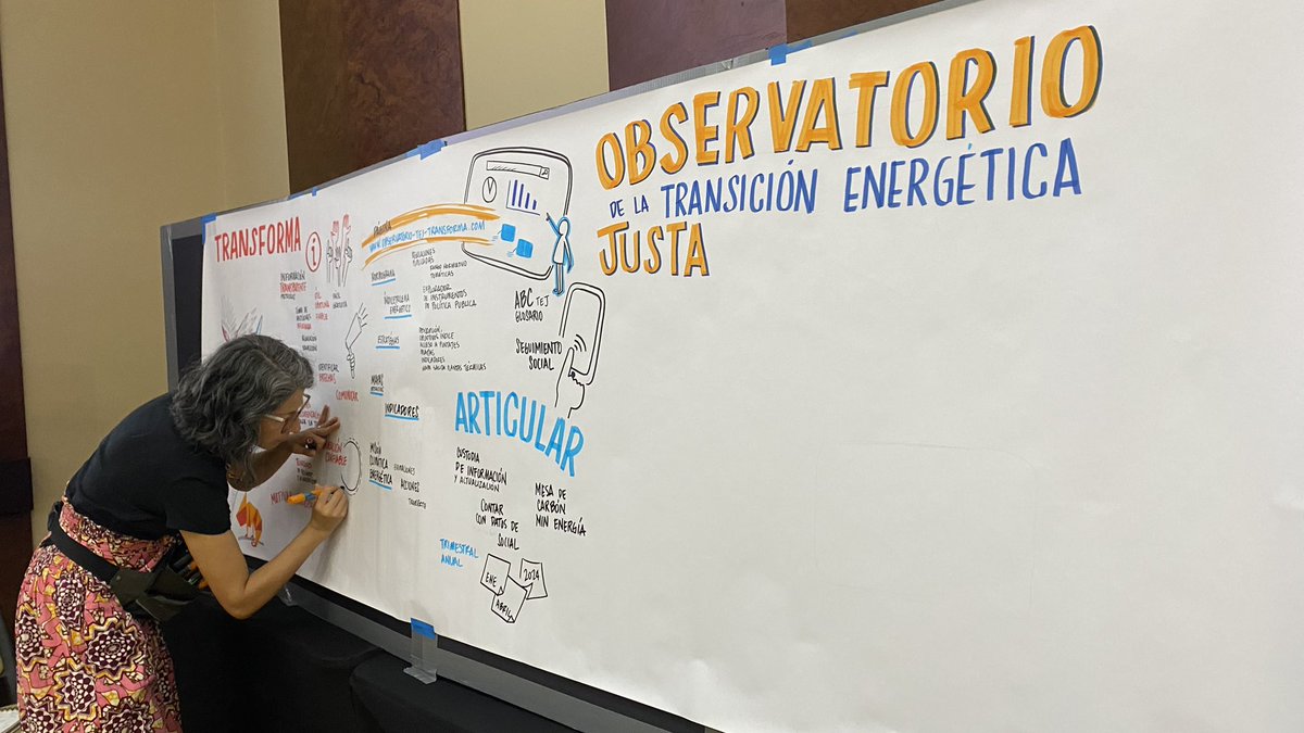 TransformaGlob's tweet photo. Hoy estamos reunidos, con actores clave, en el lanzamos el Observatorio de Transición Energética en Colombia 🇨🇴⚡️cuyo propósito es proveer recomendaciones e información relevante y confiable sobre la TEJ que motive a la participación y respalde los procesos de toma de decisiones. https://t.co/3WGs7nPtAm