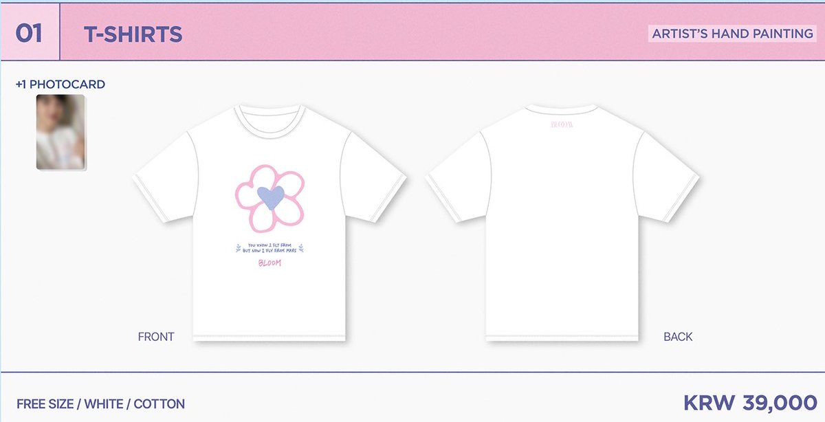 pppangtoz's tweet photo. wts want to sell want to sharing (help rt)

bloom doh kyungsoo seoul fan concert merchandise md

— photocard pc tshirts only 350k
— photocard pc mini totebag only 200k
— photocard pc reusable bag only 100k
— photocard pc badge set only 140k

dm for more details! https://t.co/c8D5PUnt2c