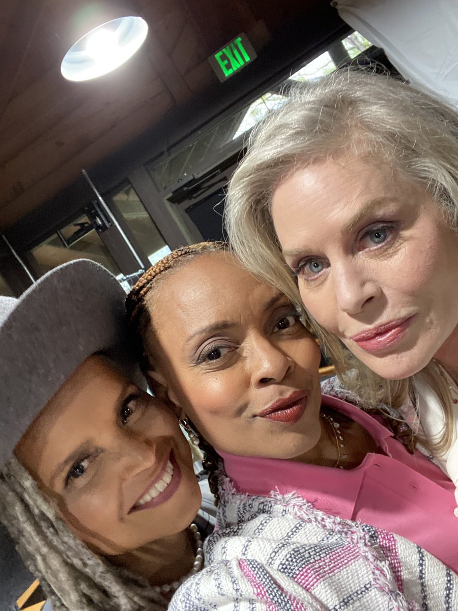Tomorrow (May 31st) is the BIG day! Go to the movies on opening weekend to see “Summer Camp”! Thank youuuu! We are the #PrettyCommittee Victoria Rowell Beverly D'Angelo and yours truly! Ain’t God good! 🩷💜🩵