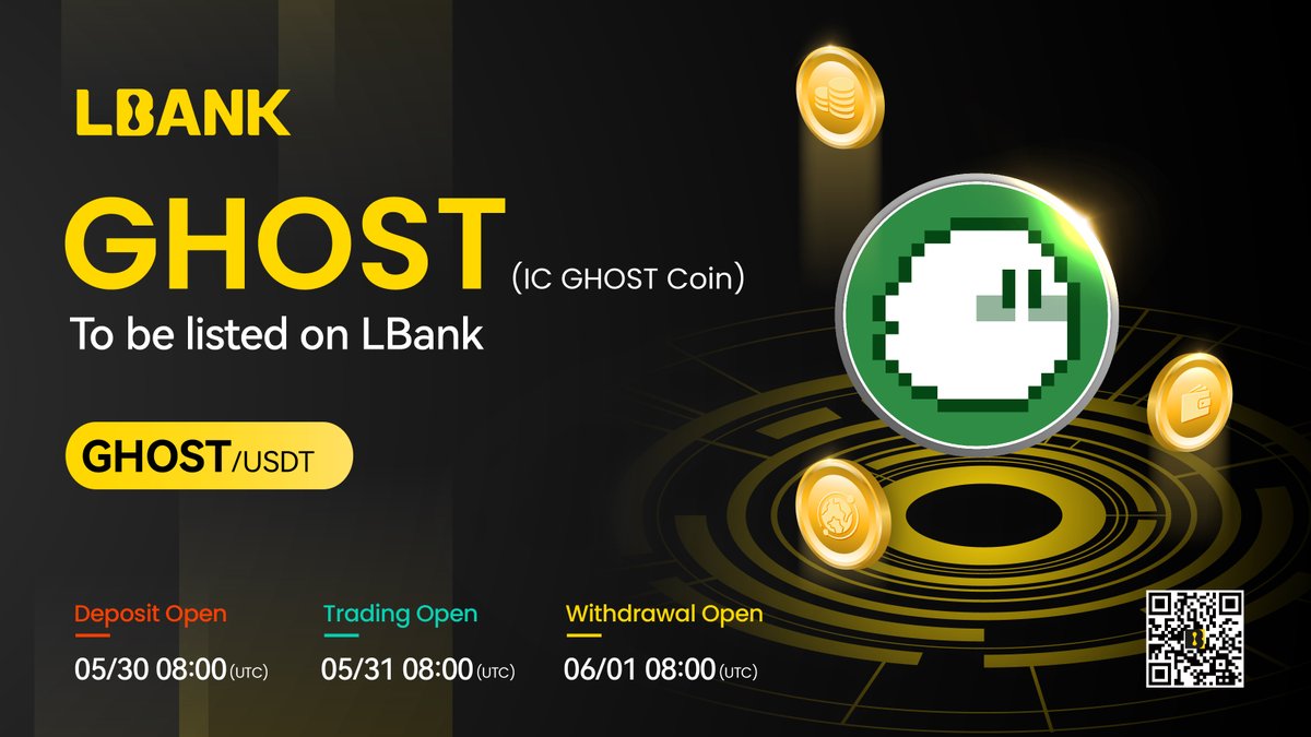 Breaking News

Hold on to your hats, folks.

The spookiest coin in the crypto world, $GHOST (IC GHOST Coin), is haunting LBank soon. 

Forget trick or treat, it's time for some crypt-ocurrency. 

Follow @ghost_icp if you ain't afraid of no ghost. 

#LBank #LBankAngelProgram