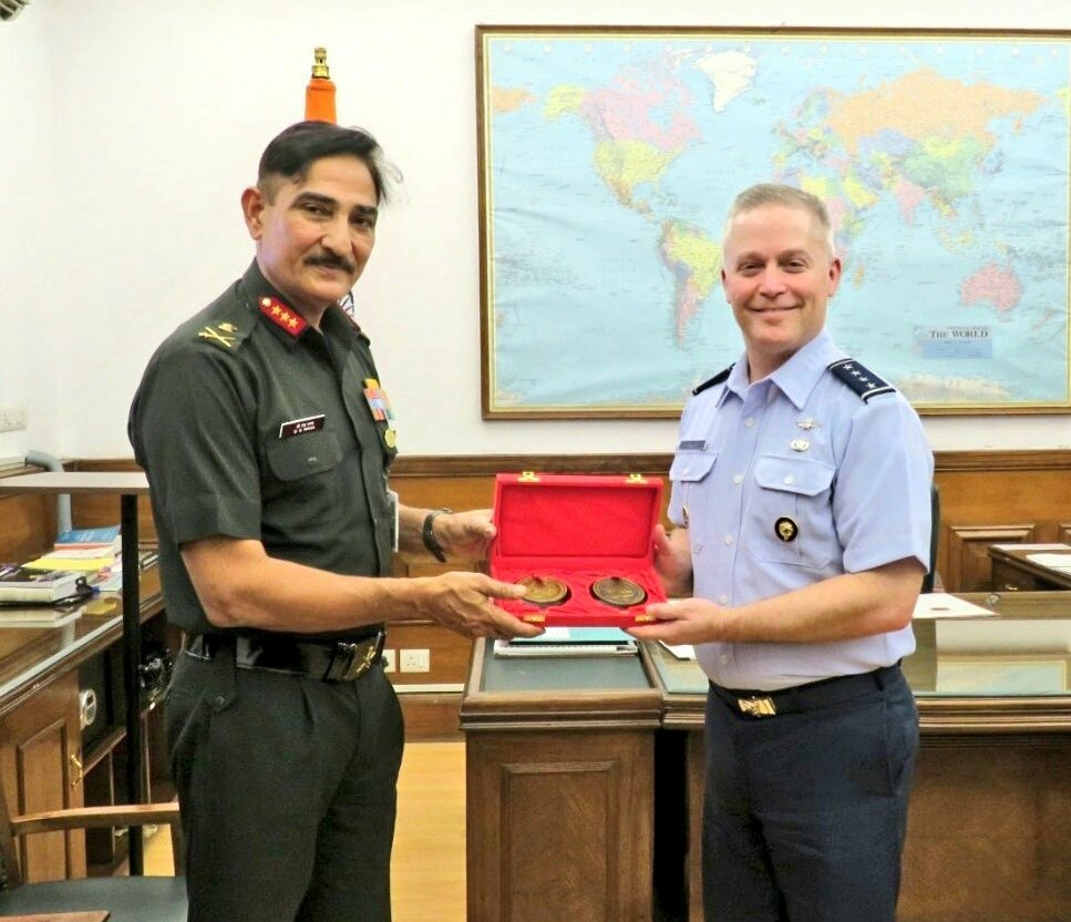 #NSA🇺🇸 (National Security Agency) & US Cyber Command Chief General Timothy D. Haugh is on a visit to India, met with Defence Intelligence Agency (DIA)🇮🇳 Chief Lt General DS Rana.