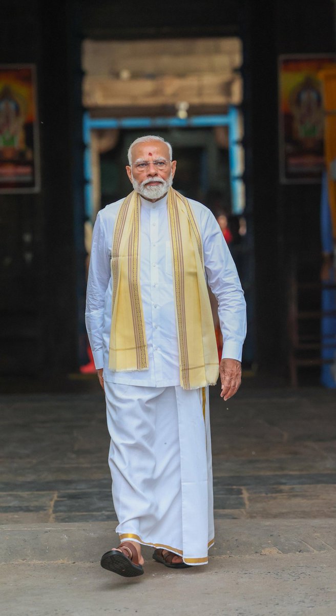 PM Modi Vsits Vivekananda Rock Memorial in Kanniyakumari, Tamil Nadu.