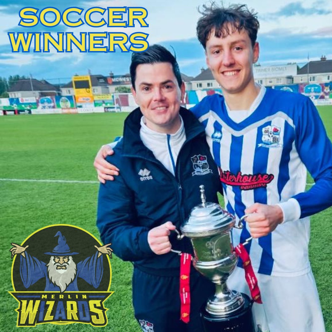 𝐒𝐨𝐜𝐜𝐞𝐫 𝐂𝐡𝐚𝐦𝐩𝐢𝐨𝐧𝐬 🥇🏆

Pictured is Mr. Curran and Robert Maciesza who recently won the Galway U21 Premier League. Mr. Curran is the head coach of the <a href="/MareeOranmoreFC/">Maree Oranmore FC</a> and Robert played a pivotal role in the victory.

Congratulations lads!