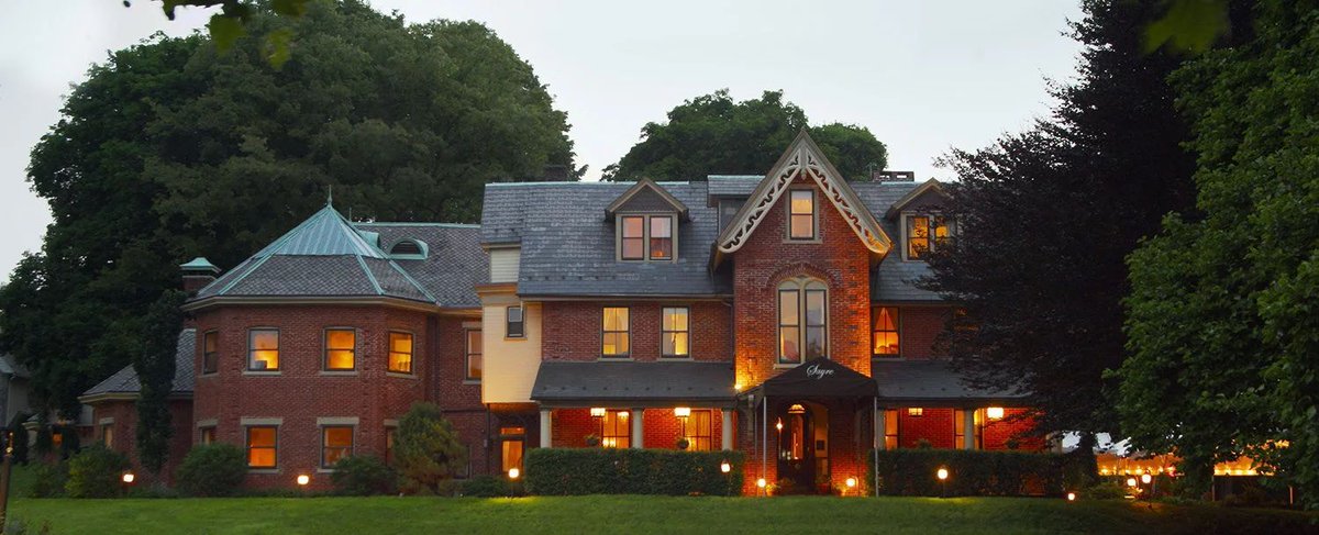 🏰👀 “This October, the historic Sayre Mansion will host the Eerie Elixir 2024 Writing Retreat. Will we have a paranormal experience? Only one way to find out! 

Apply Now! buff.ly/3wvfJA2 

#HauntedMansion #writersretreat #amwritinghorror