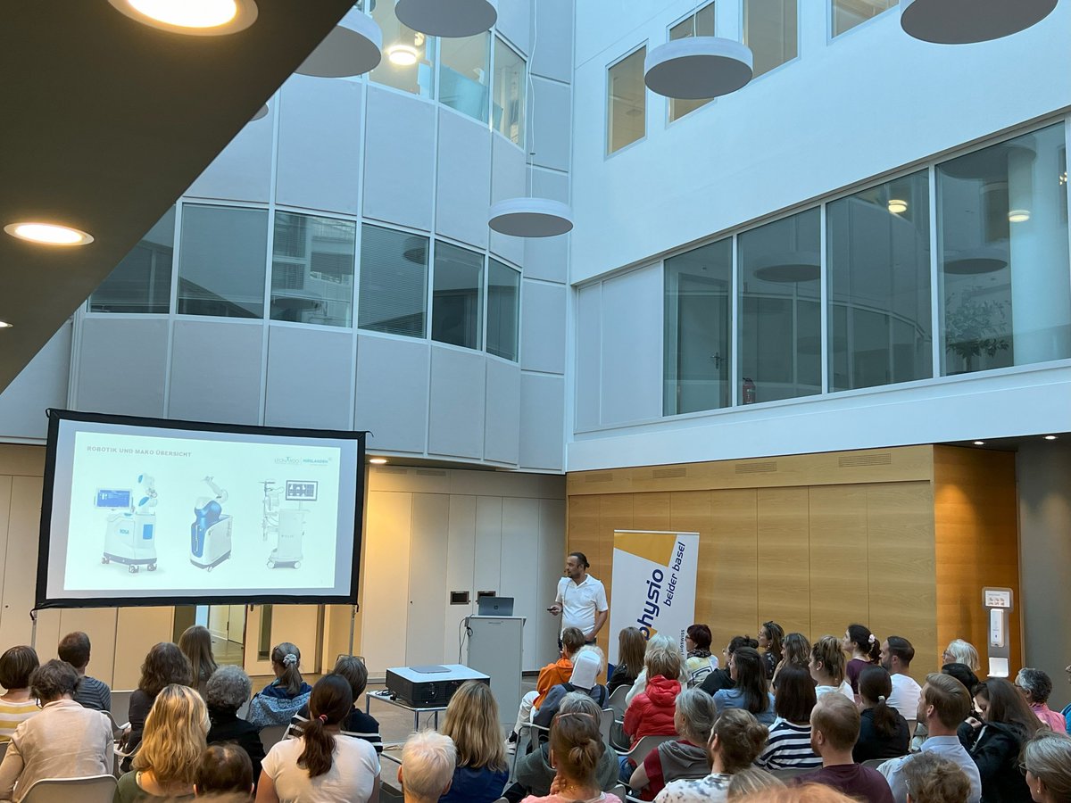 Am vergangenen Dienstag durften wir wieder über 70 Mitglieder zu einem spannenden Fortbildungsabend in der Hirslanden Klinik Birshof zu einem orthopädischen Update begrüssen. Herzlichen Dank den drei Referent:innen und der Hirslanden Klinik Birshof.