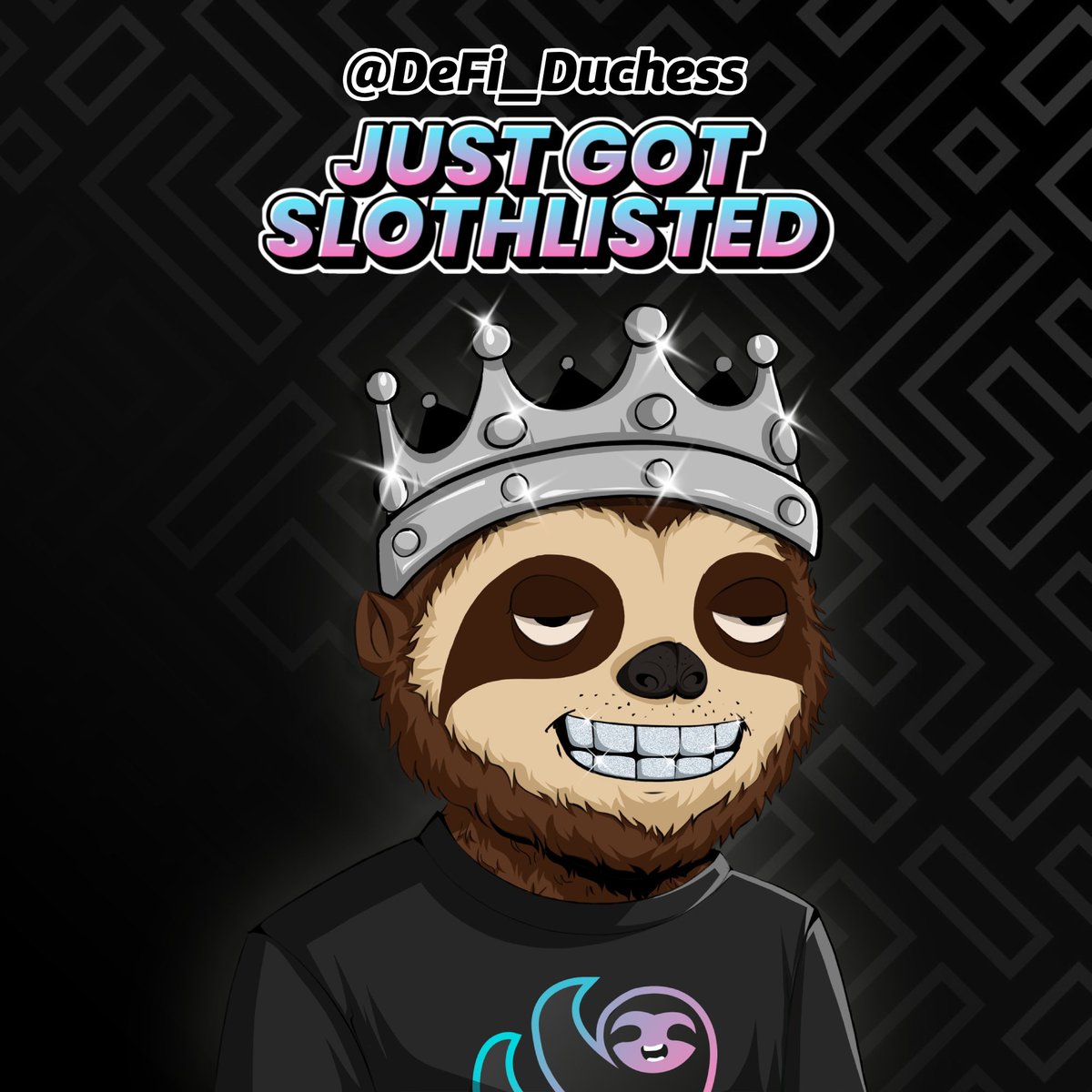 Just got slothlisted @SlothiesNFTs