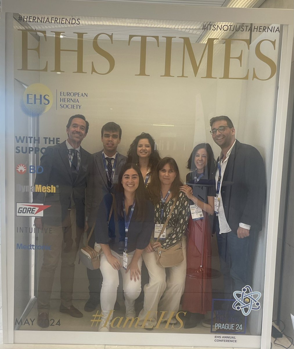 <a href="/CirugiaHUVR/">CirugíaGeneralHUVR</a> en <a href="/EHSprague2024/">EHS2024Prague</a> #IamEHS #EHSprague2024 #herniafriends