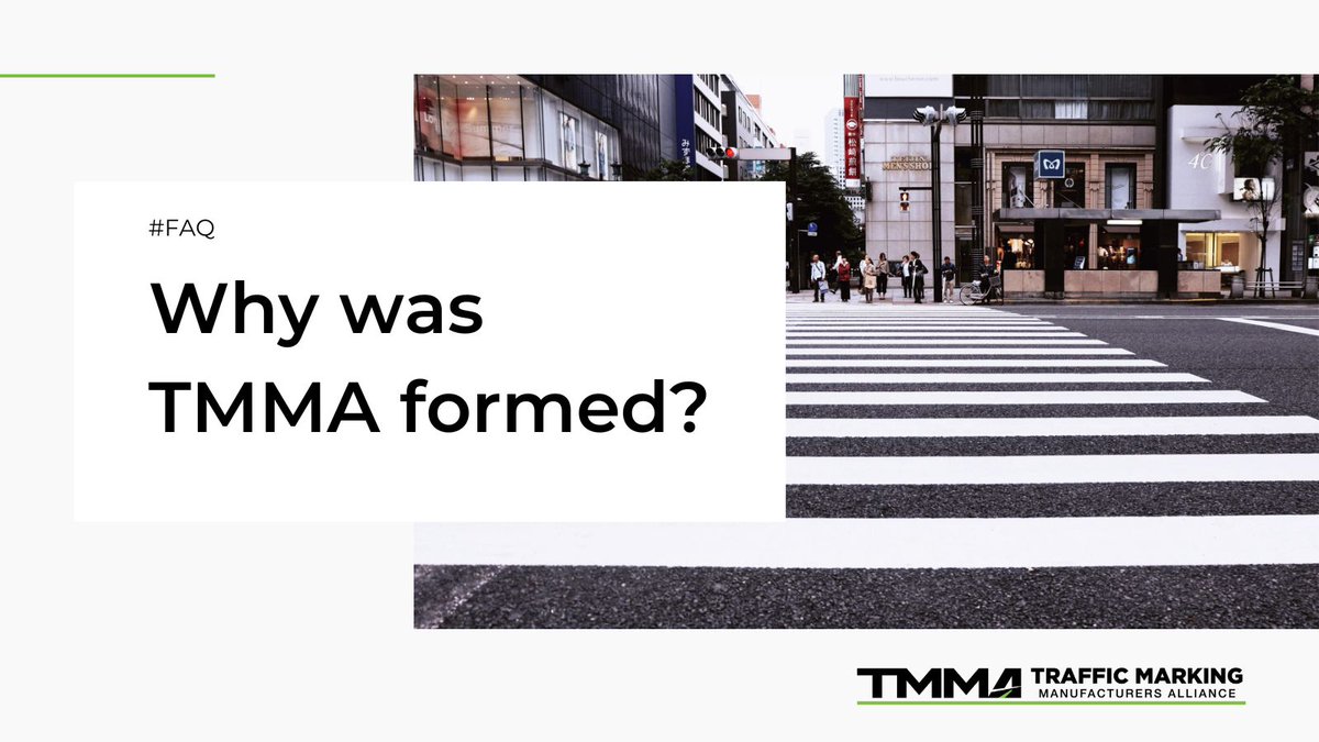 TMMAComms's tweet photo. Representing global road marking leaders, we tackle industry disruption from #computervision &amp; #automatedvehicletech, advance safety for vulnerable road users, promote sustainability, &amp; ensure industry integrity through education &amp; enforcement.

Join us in driving change! https://t.co/0pGkEUSpna