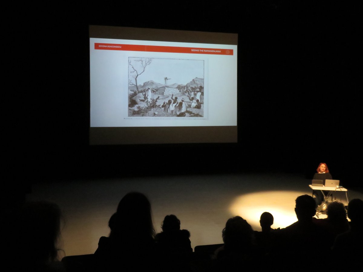 At Ramanenjana co-choreographer Simona Deaconescu’s artist talk, she discussed the phenomenon of Ramenenjana, contextualizing its appearance in 1863 and 1869.

📷: Julian Legere

#LivePuSh #PuSh2024 #LiveArt