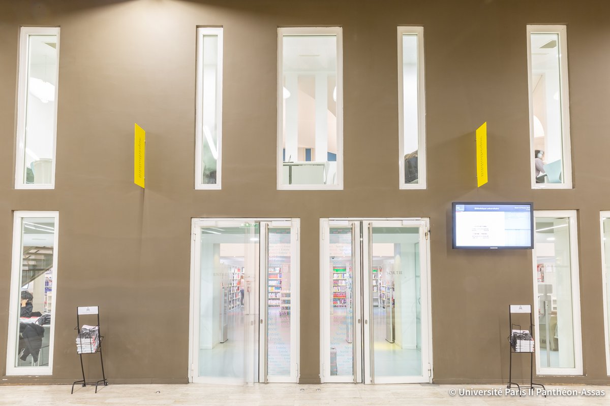 ⚠️ La bibliothèque d'Assas sera exceptionnellement fermée le mercredi 5 juin 2024 toute la journée pour inventaire.
Nous vous prions de bien vouloir nous excuser pour la gêne occasionnée.