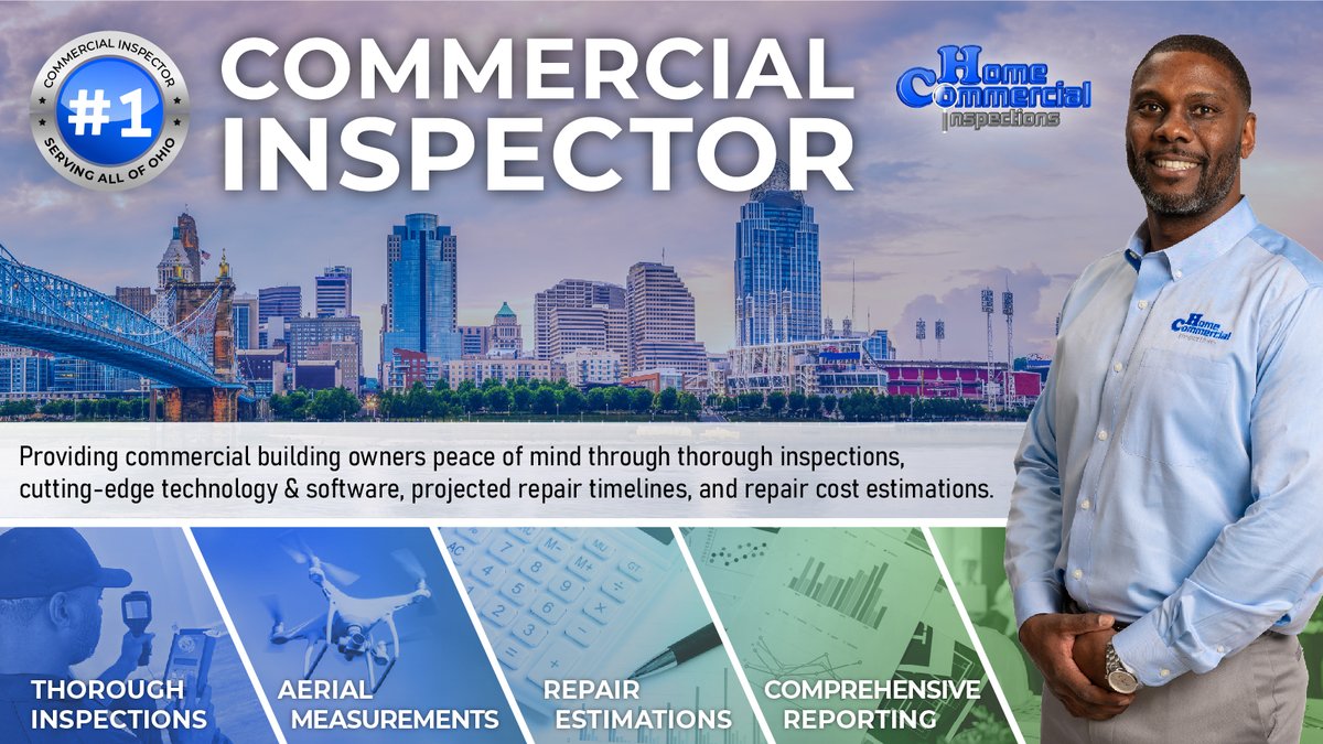 We offer aerial measurements 🌐, comprehensive reporting 📊, and cost estimation of repairs 💰. Let us guide you through your due diligence. 🧑‍💻ow.ly/Hbmq50S2cO2 #CommercialProperty #AerialMeasurements #DueDiligence #PropertyRepairs #CostEstimation #commercialinspections