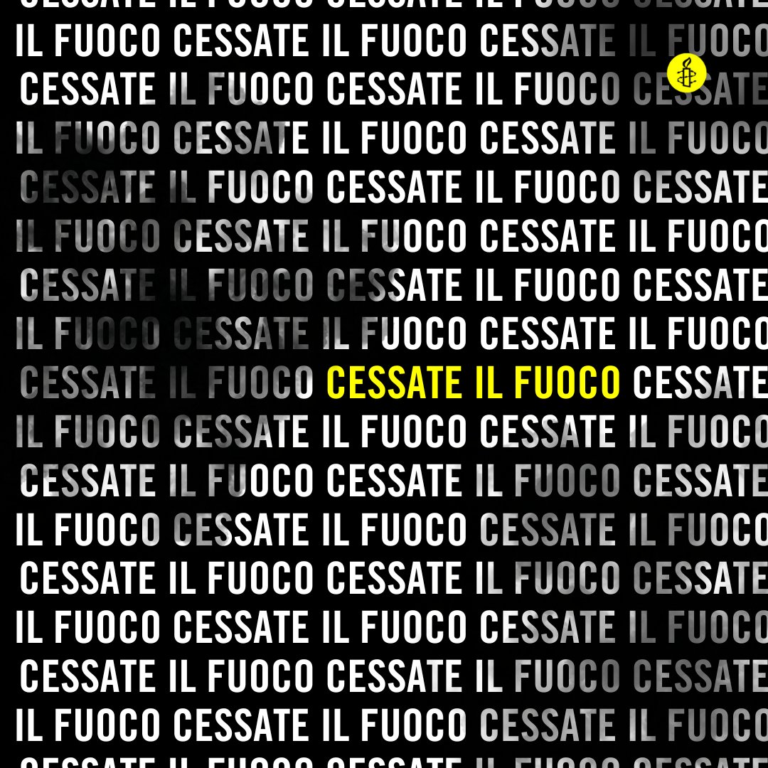 Nella Striscia di Gaza si continua a morire 'per errore' anche in luoghi dichiarati sicuri. #cessateilfuoco