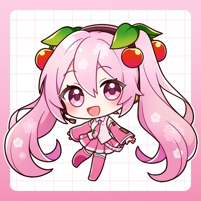 「food-themed hair ornament pink eyes」 illustration images(Latest)