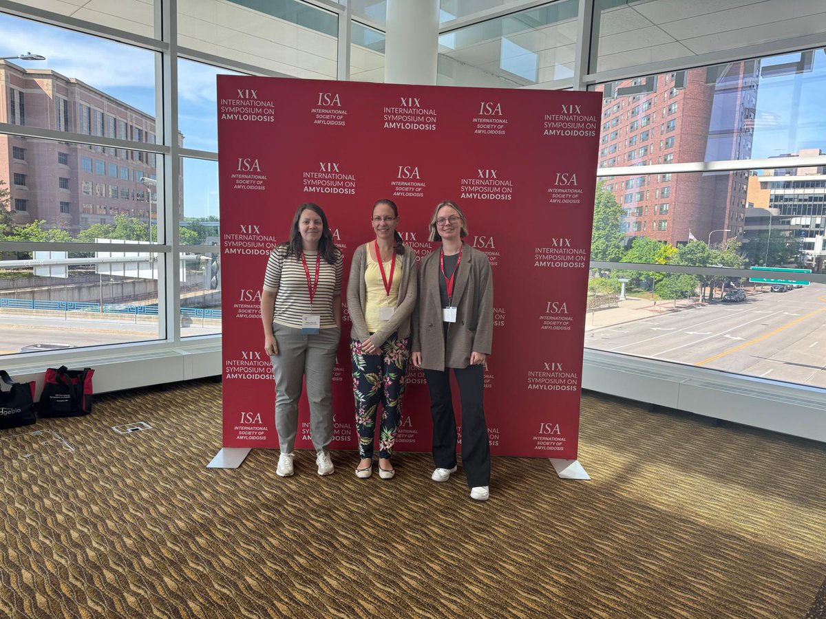 Jill Madine (@jill_madine) on Twitter photo Final day at Mayo Clinic showcasing our amyloid research with first conference talk by <a href="/_rmprice/">Rebecca Price</a> and posters <a href="/AMaerivoet/">Alana Maerivoet</a> <a href="/LivUniISMIB/">Inst of Systems, Molecular & Integrative Biology</a> #ISA2024 Final day at Mayo Clinic showcasing our amyloid research with first conference talk by <a href="/_rmprice/">Rebecca Price</a> and posters <a href="/AMaerivoet/">Alana Maerivoet</a> <a href="/LivUniISMIB/">Inst of Systems, Molecular & Integrative Biology</a> #ISA2024